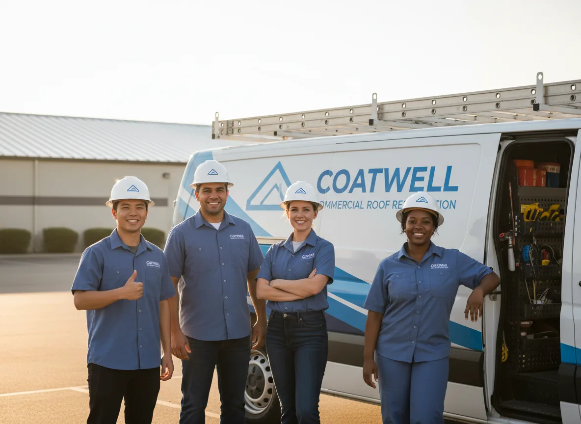 Commercial roof coating company in Cobden, IL